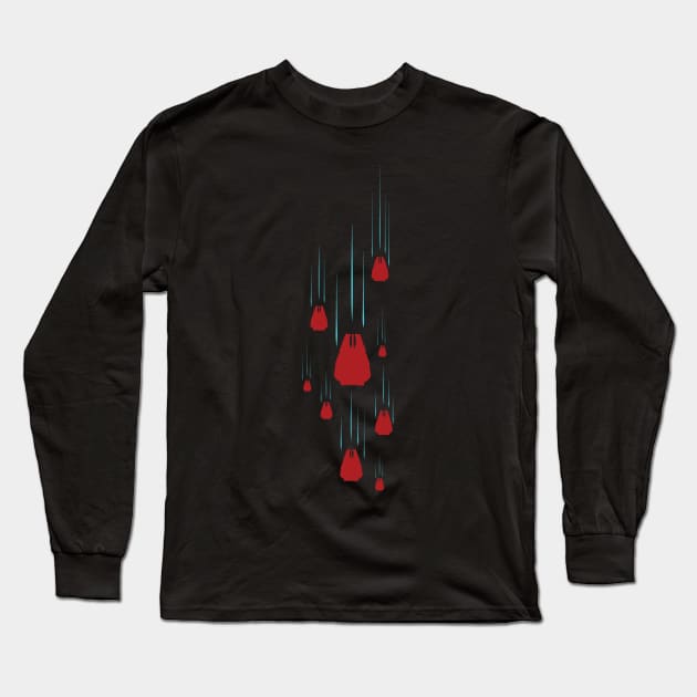 Emperor's Shadows - Death From Above Series Long Sleeve T-Shirt by Exterminatus